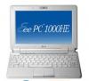 ASUS EEE PC1000HE Atom 1.66GHz, XP Home, 10" Screen, 1GB RAM, 160GB HDD, 802.11N WiFi, BT (White)