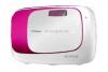 Fuji Finepix Z35 10.0mp digital camera, 3x optical zoom (pink/white) + 2GB SD card, camera case, spare battery