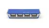 NEON 4-port USB Hub (USB2.0) Leather Black w/support for power input