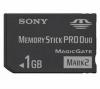 1GB Sony Memory Stick PRO Duo Mark2 w/ MS PRO adapter