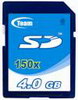 4GB Team Secure Digital 150x Speed memory card