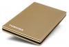 320GB Toshiba StorE Stainless Steel 2.5" External Hard Drive (Gold)