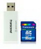 16GB Transcend SDHC CL6 Secure Digital card w/SDHC card reader