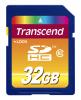 32GB Transcend Ultimate SDHC CL10 Secure Digital Memory Card