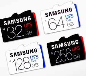 Samsung UFS memory card